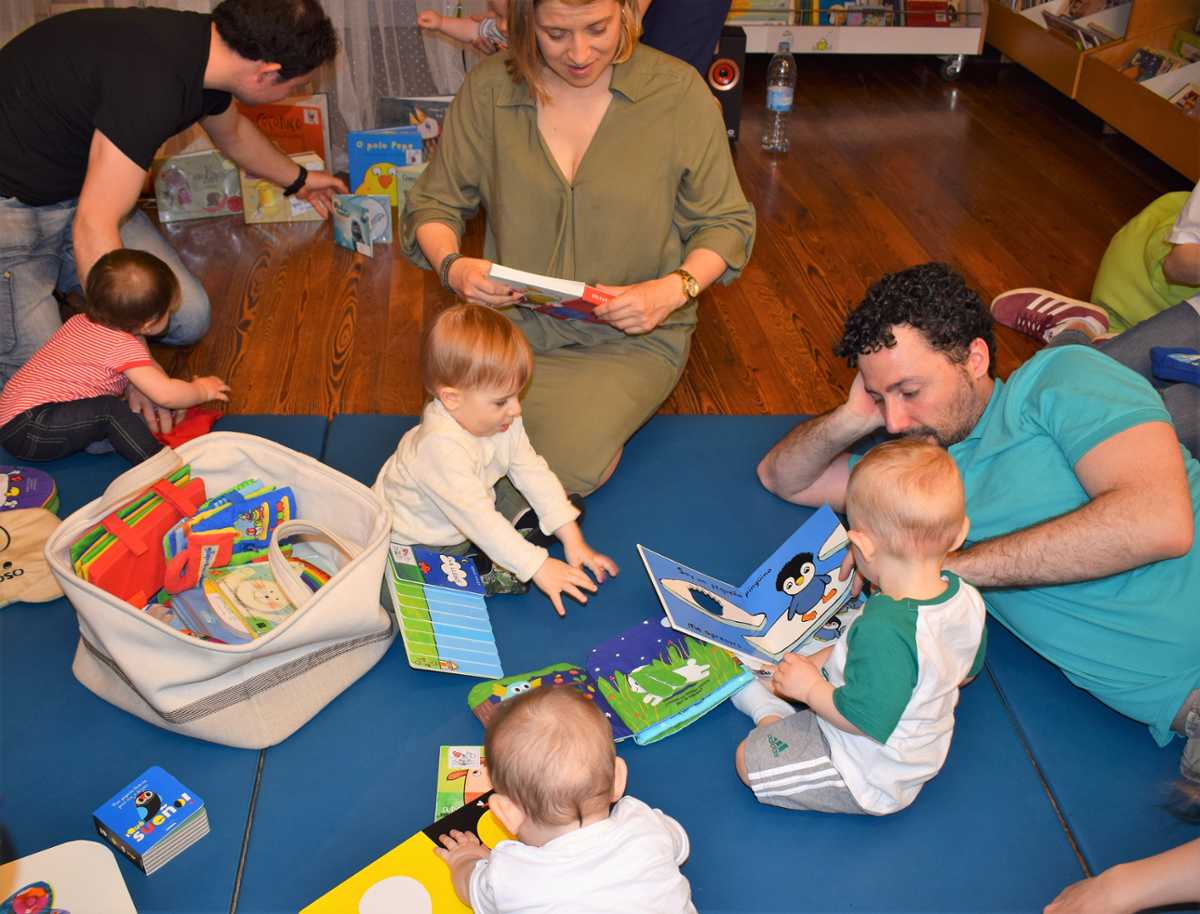 Bebencontro na Biblioteca Infantil