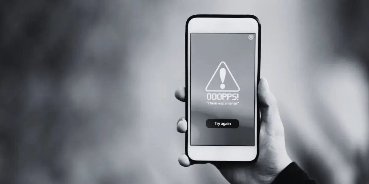 Mal funcionamiento de la app