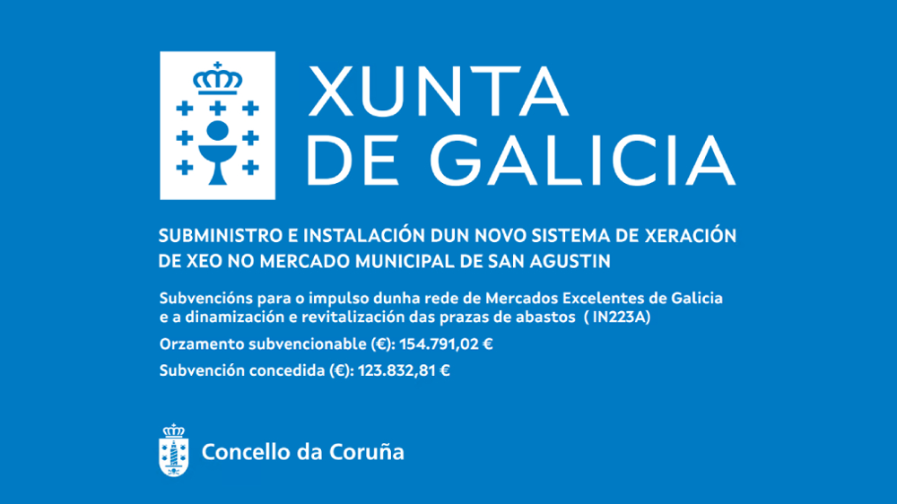 Mercado San Agustín - Sistema de xeración de xeo