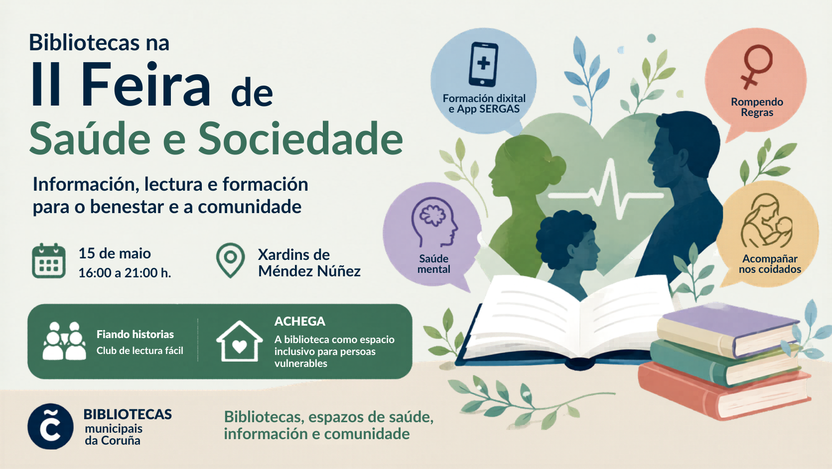 Bibliotecas, benestar e comunidade