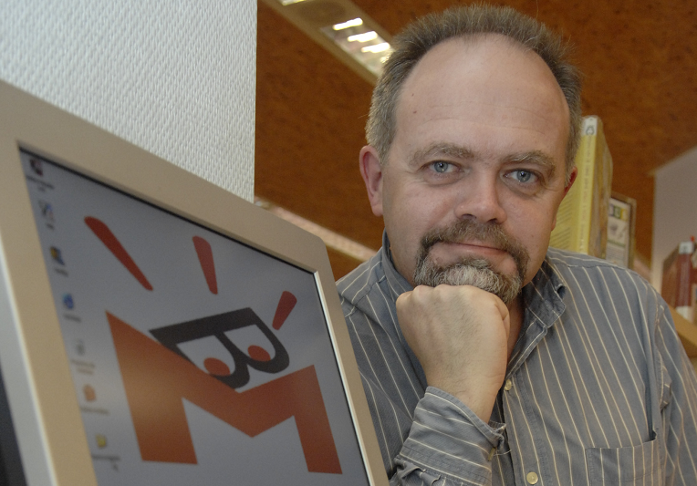 Jorge Castro, de la Biblioteca Sagrada Familia