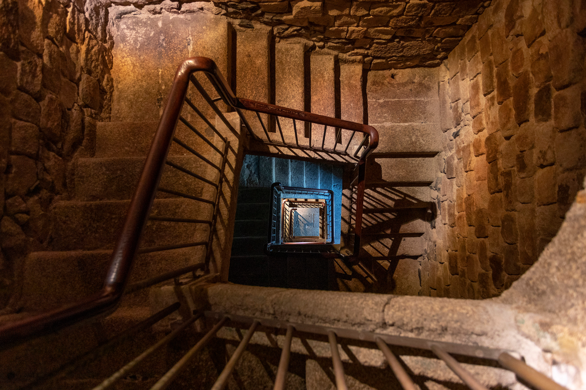 Escaleira interior da Torre