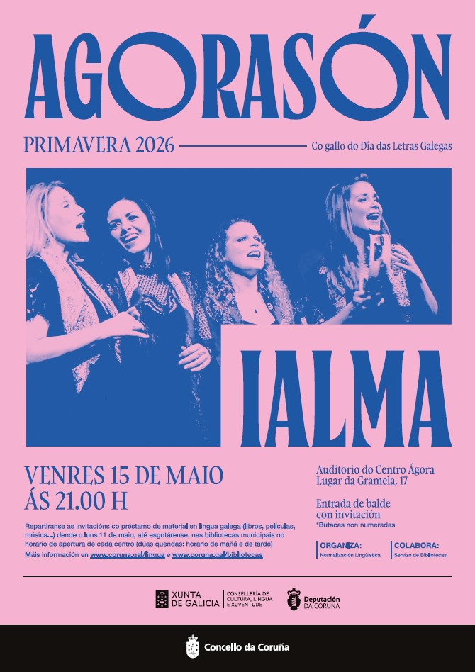 Ialma no AgoraSón primavera 2026