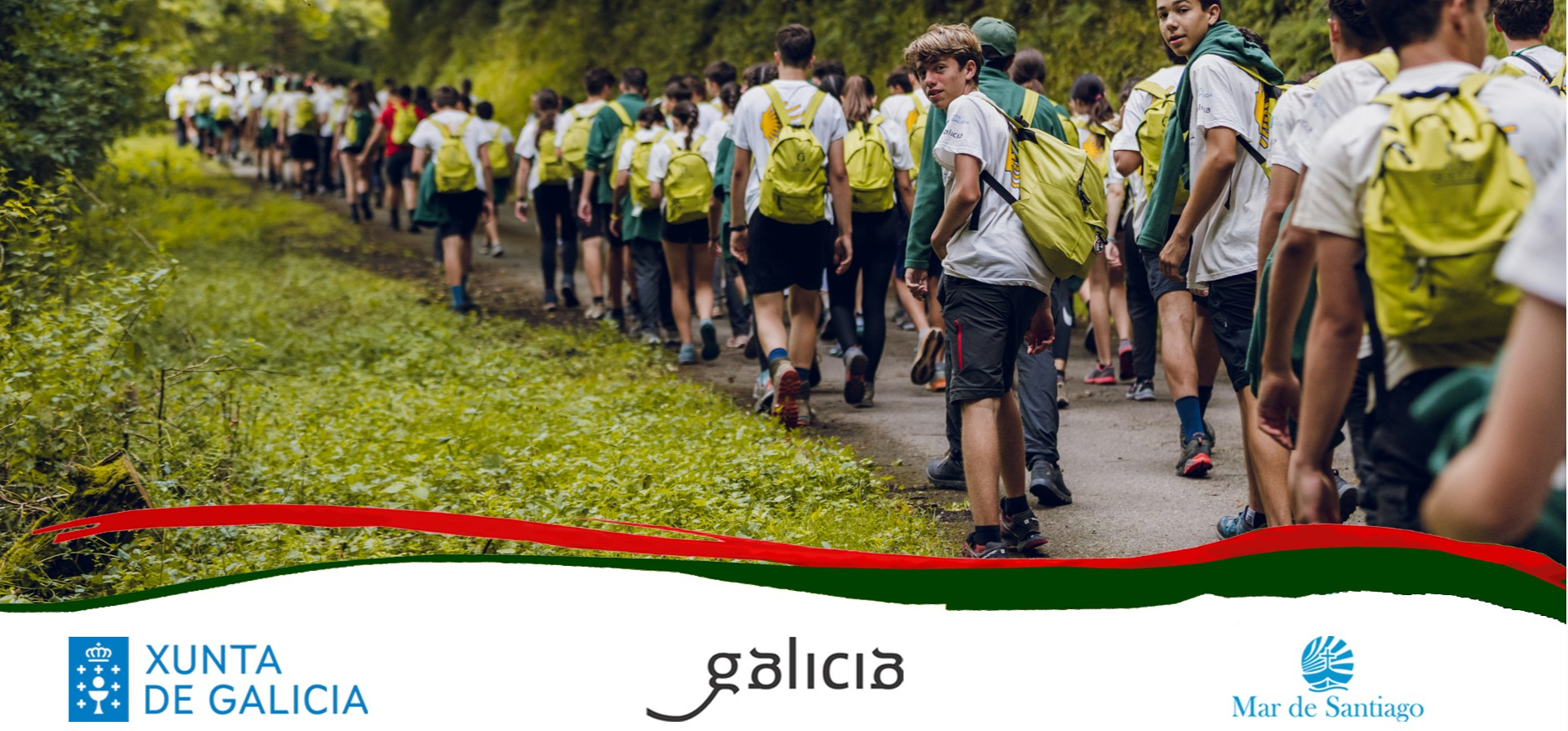 Foto grupal de expedicionarios de la ruta Quetzal