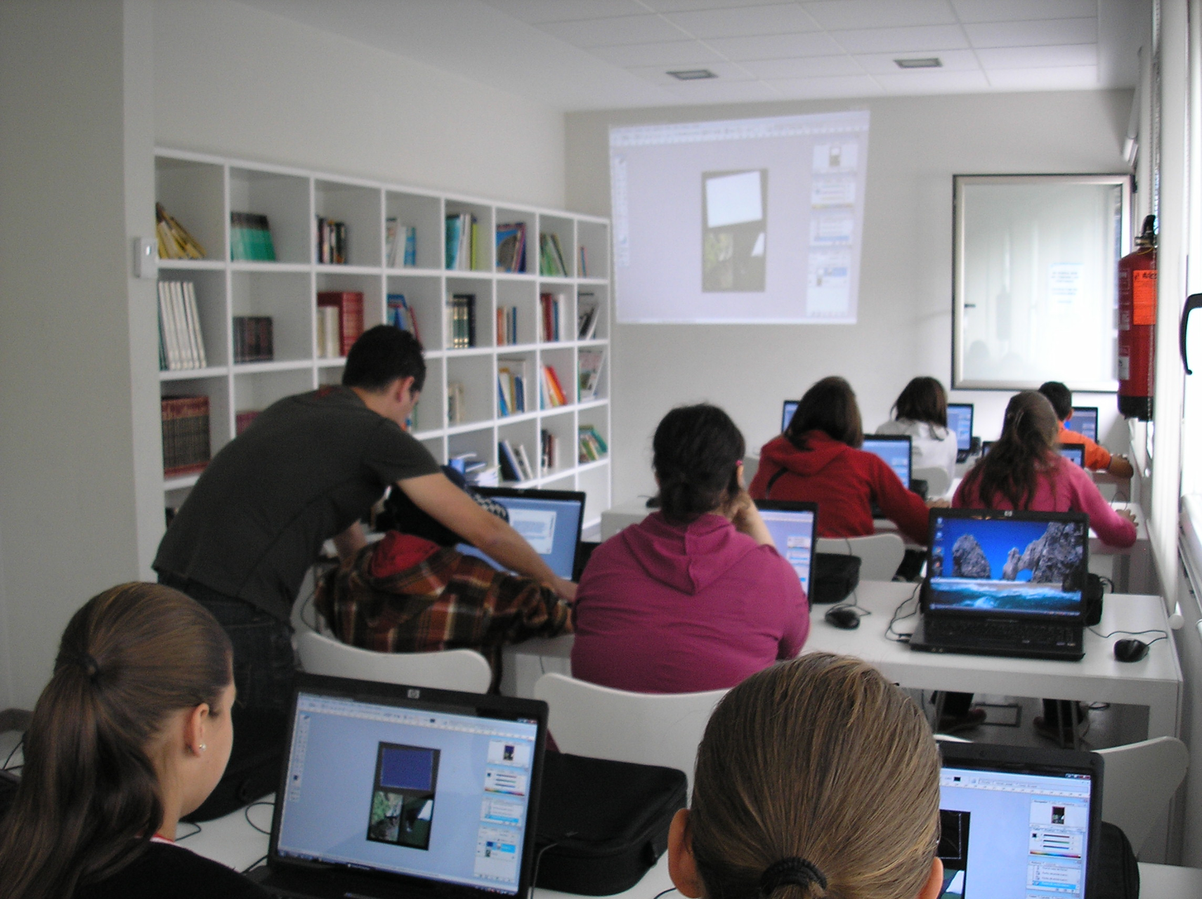 Aula do Centro Cívico Monelos