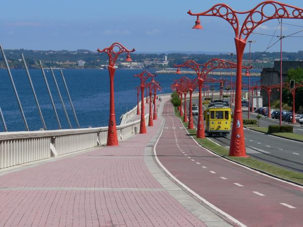paseo marítimo de A Coruña 