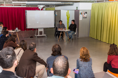 El concejal de Empleo, Alberto Lema, en la presentación del segundo curso de creación de videojuegos