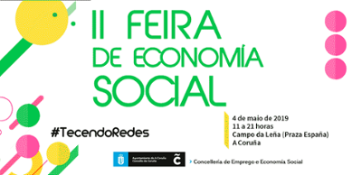 Cartel da II Feira de Economía Social