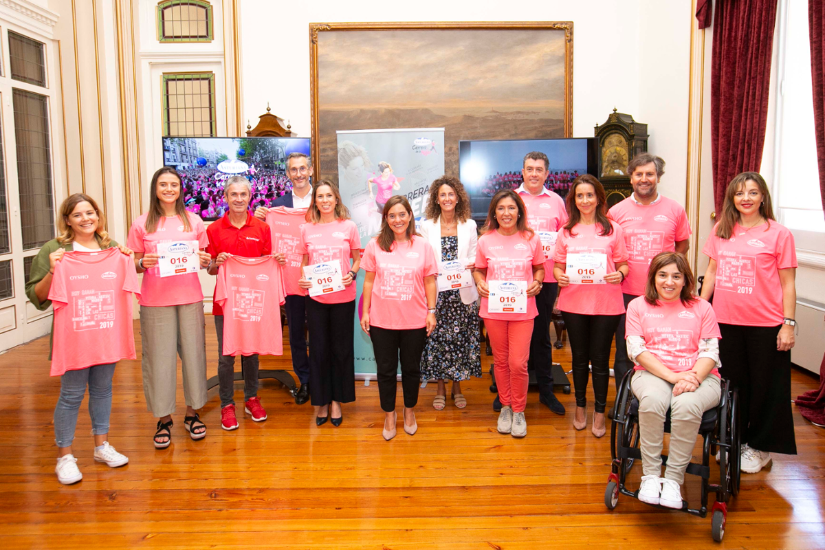 Presentación de la 7.ª edición de la Carrera de la Mujer de A Coruña