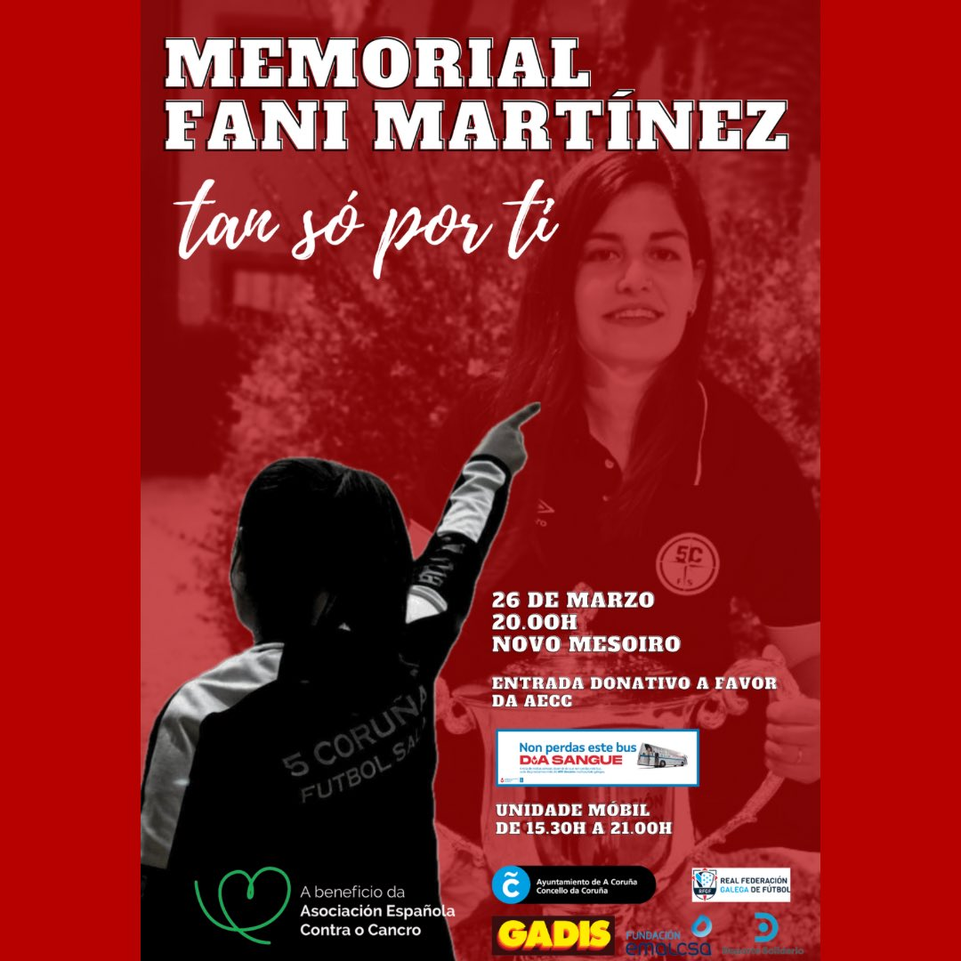 CARTEL MEMORIAL FANI MARTÍNEZ 