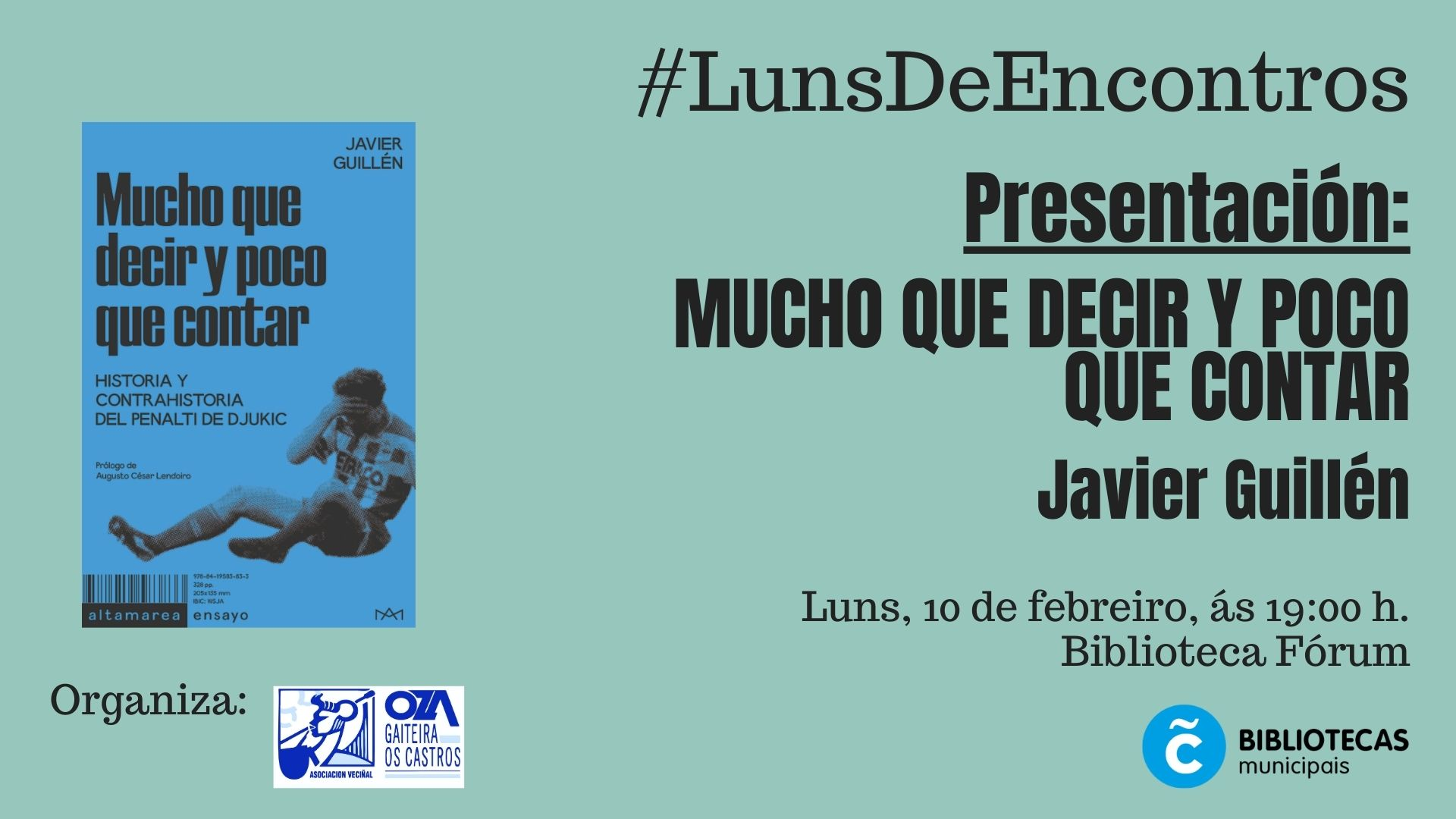 Mucho que decir y poco que contar