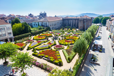 Jardines de Santa Bárbara, en el municipio portugués de Braga