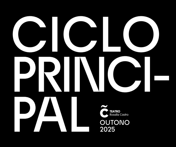 Ciclo principal con fondo negro e letras brancas