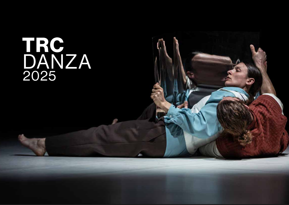 cartel TRC danza 2025 cunha imaxe dunha parella de bailaríns