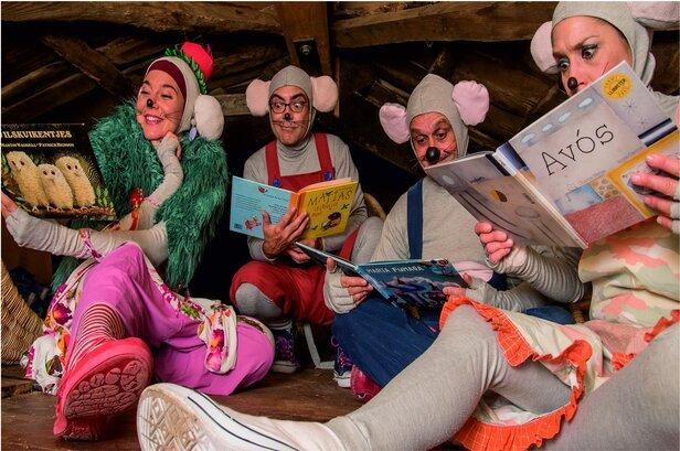 Merendas con contos na Biblioteca Os Rosales