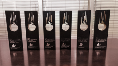 Imagen prismas de bronce