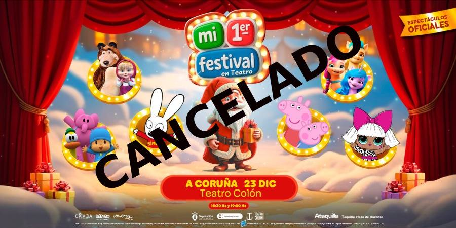 O meu primeiro festival 2025 - cancelado