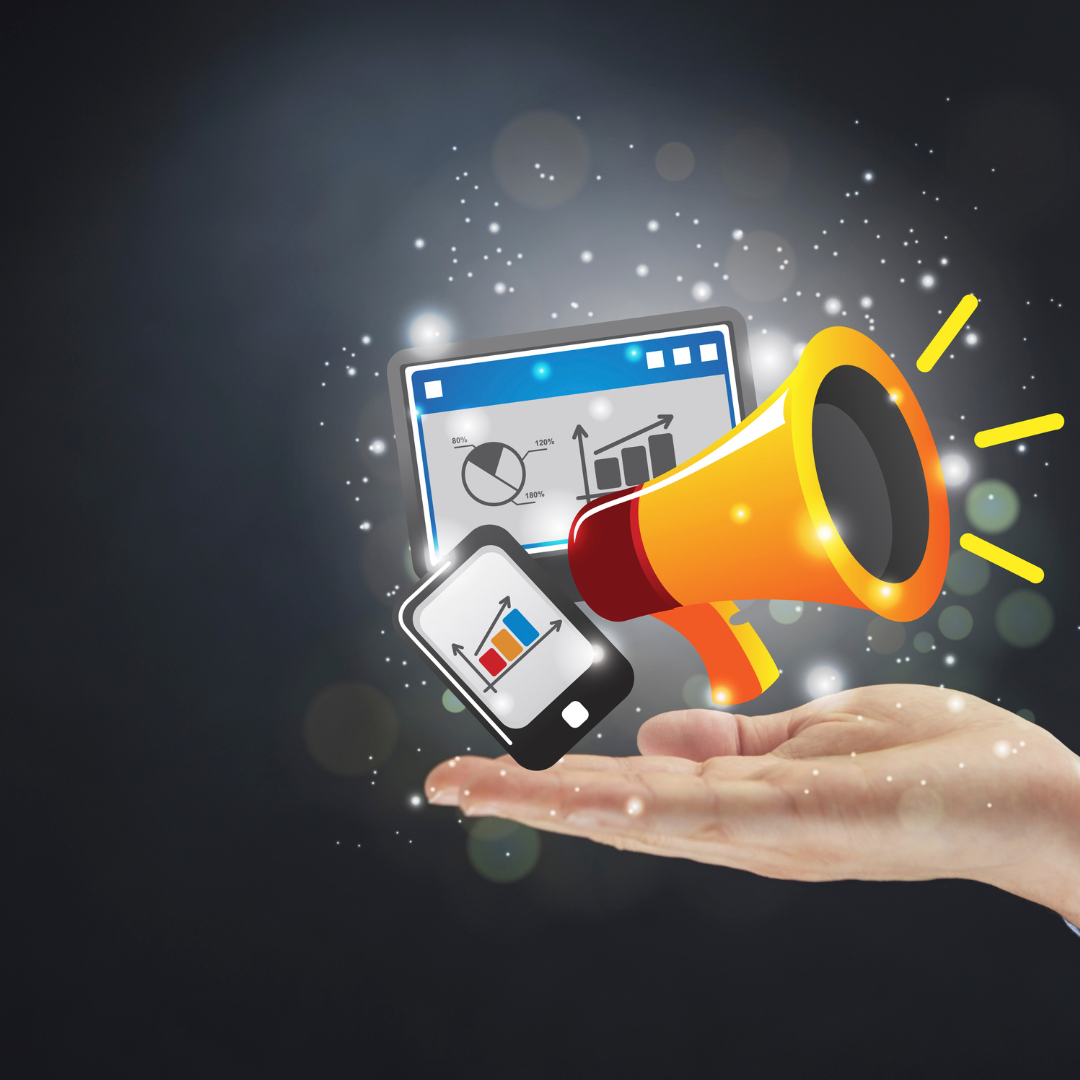 Infografía de imaxes relacionadas co márketing,