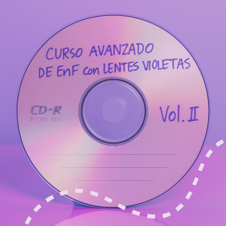 CD rotulado con texto: