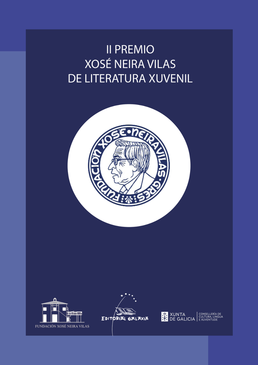 Cartel do certame. Ilustración de Neira Vilas de perfil