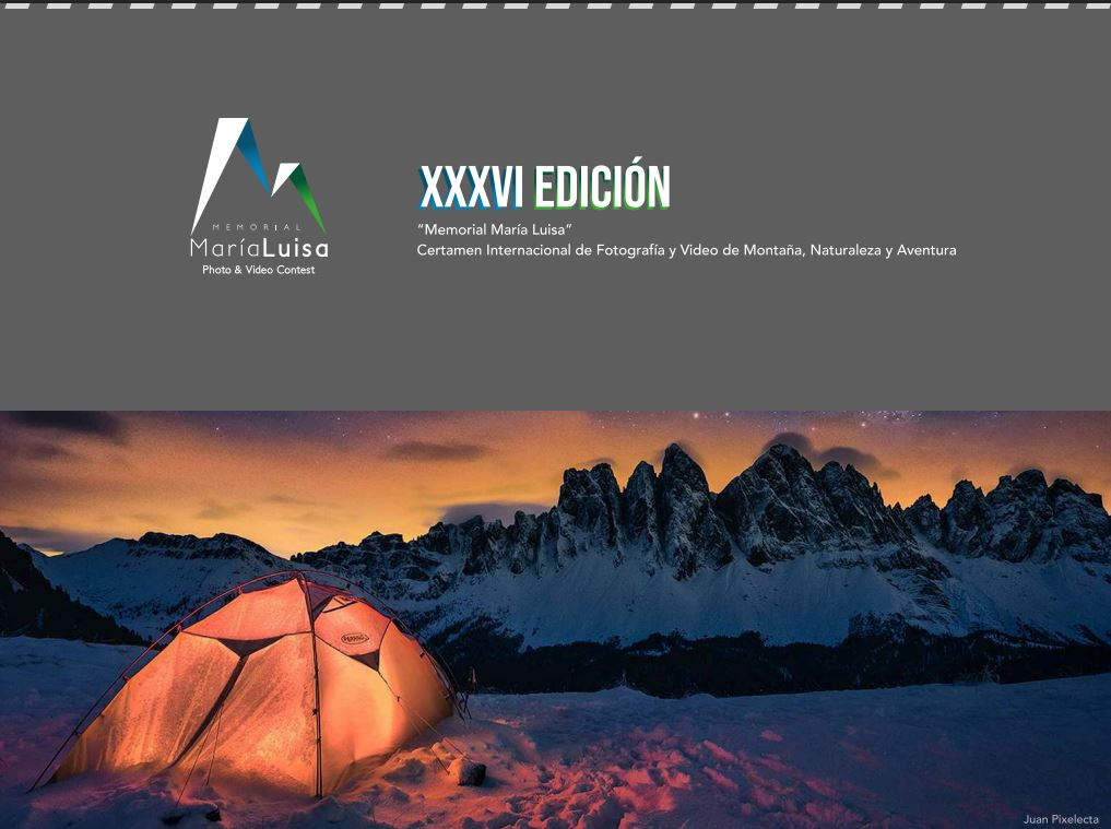 Memorial María Luisa, tienda de campaña en una montaña