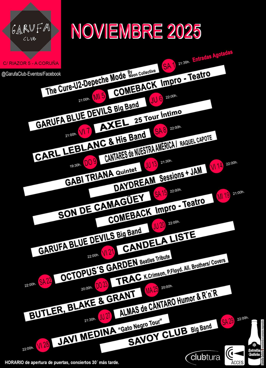 cartel coa programación 