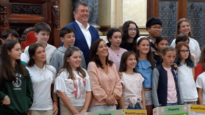 Pleno infantil polo Día Internacional da Infancia