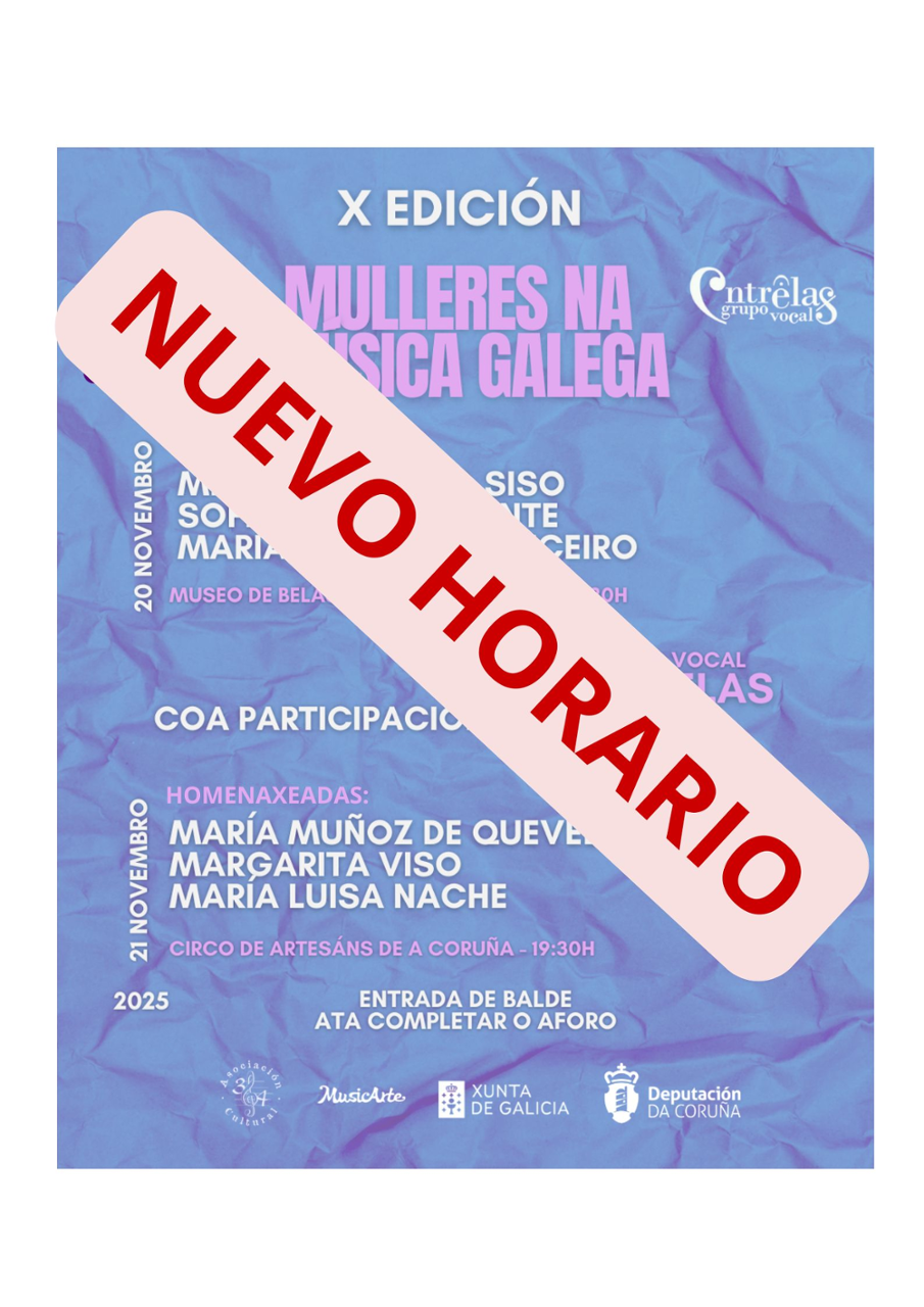 Cartel da actividade.