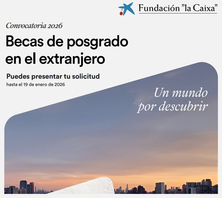 imagen de la convocatoria de becas 