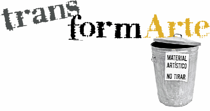 Cartel del evento. Cubo de basura