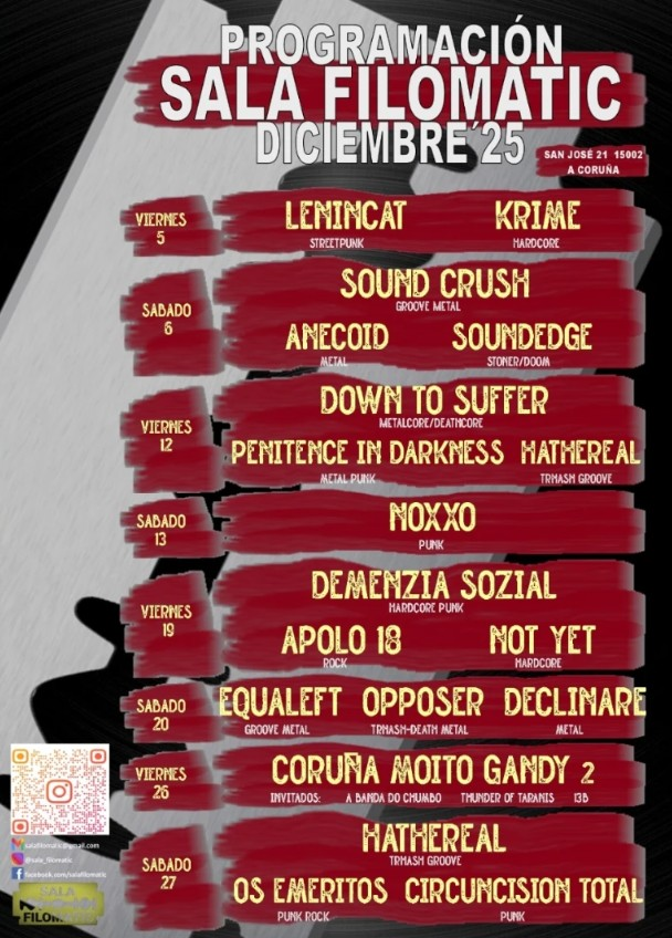 cartel coa programación