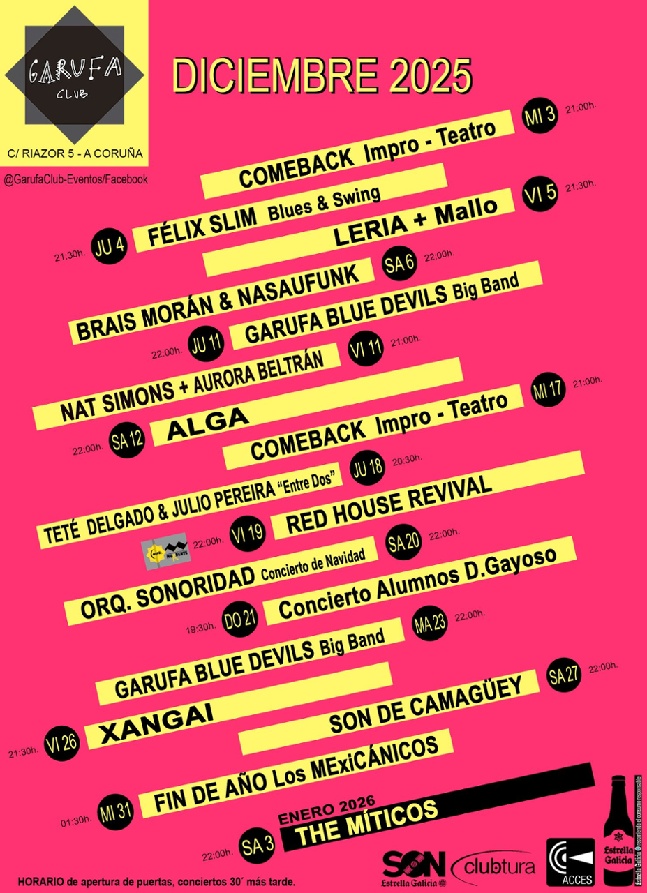 cartel coa programación 