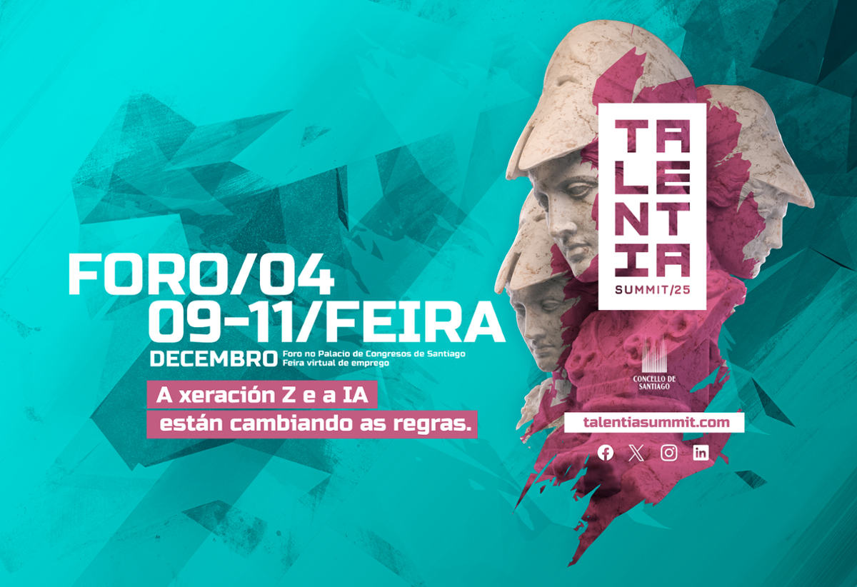Cartel do Talentia Summit.