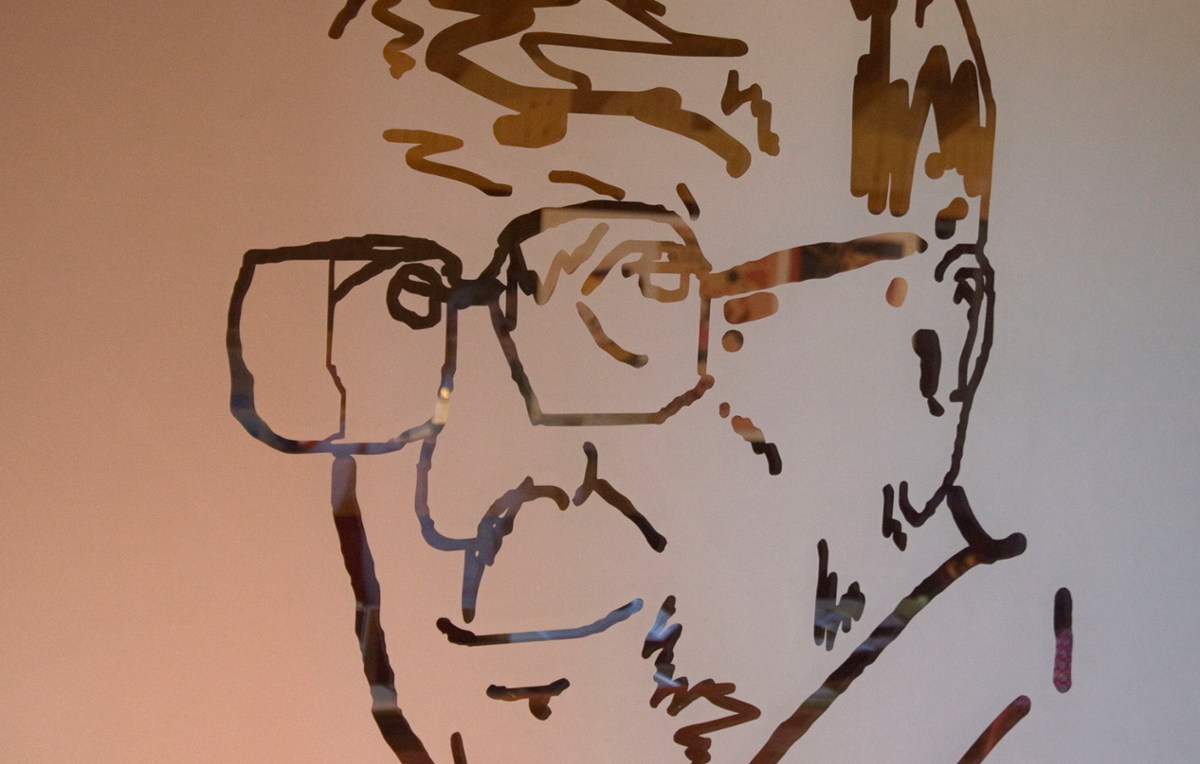 dibujo del rostro de José Martín Recuerda