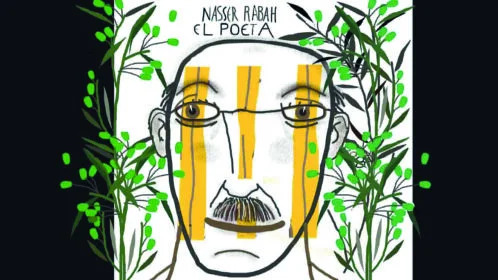 ilustración do poeta Nasser Rabah