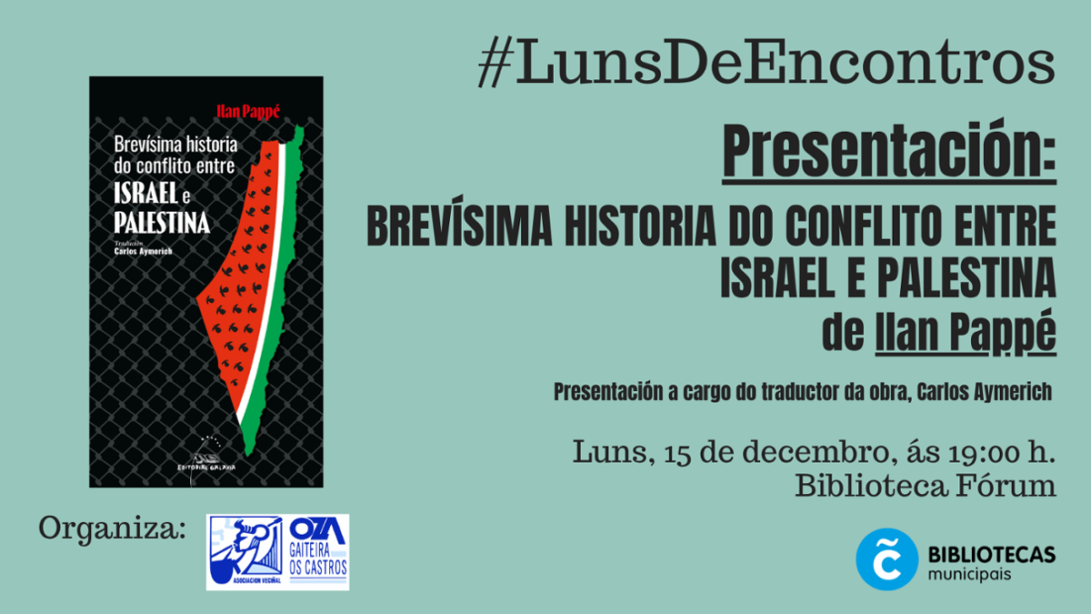 cartel #LunsDeEncontros: Presentación do libro