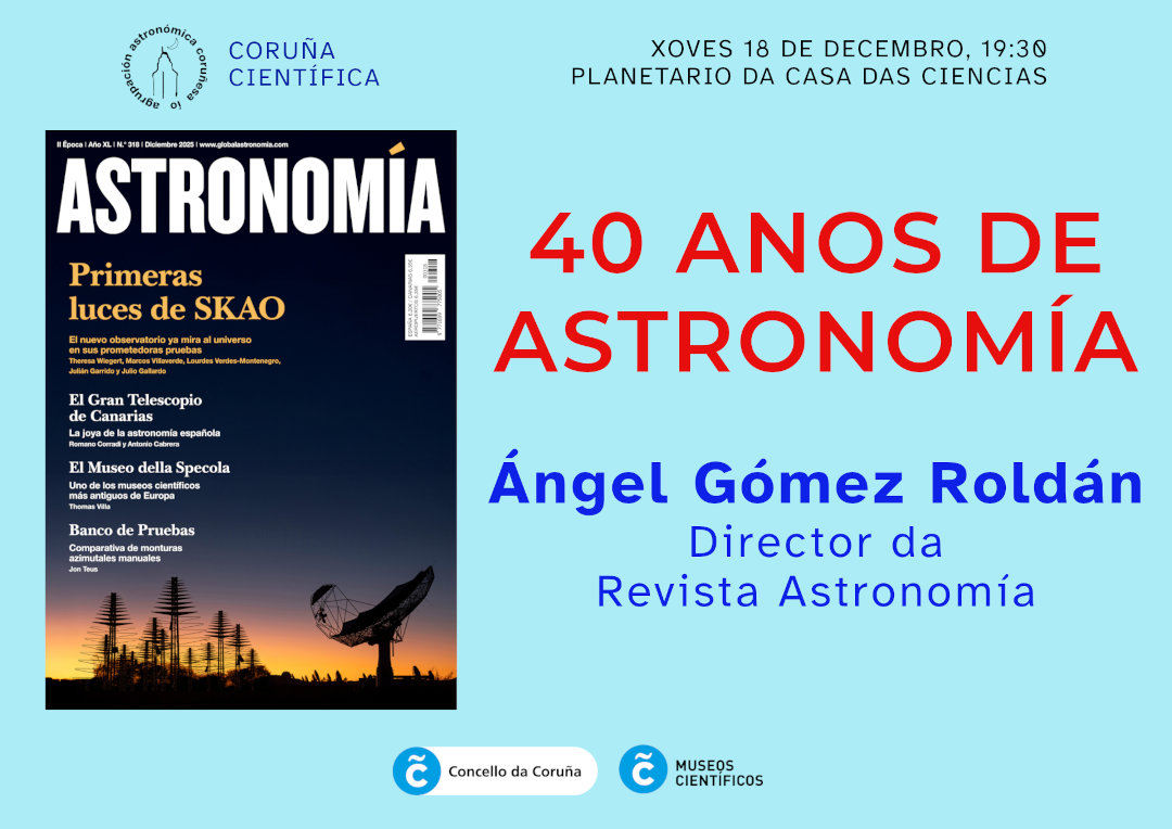 40 anos de astronomía Ángel Gómez Roldán