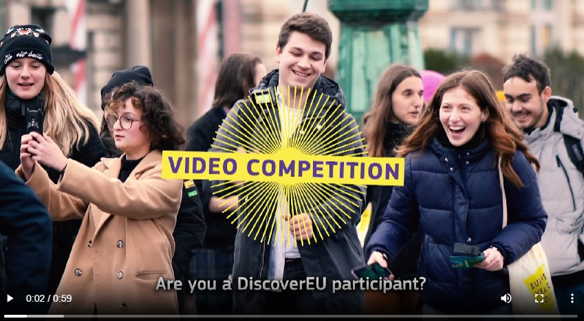 comezo vídeo informativo concurso discovereEU