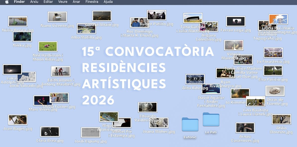 15ª convocatoria residencias artísticas 2026