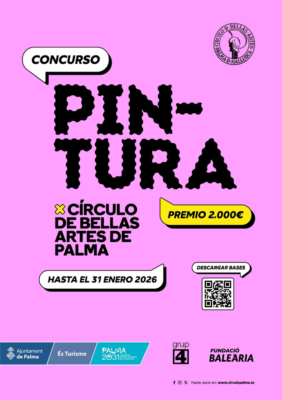 Concurso de Pintura do Círculo de Belas Artes de Palma 2025-2026