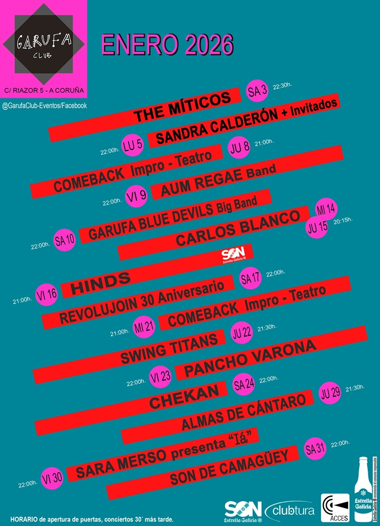 cartel coa programación 