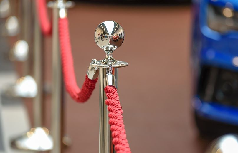 Cintas de control de acceso.