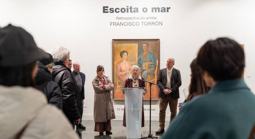 Escoita ou mar. Retrospectiva do artista Francisco Torrón