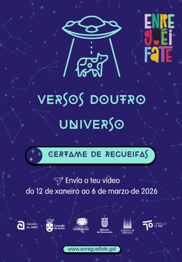 Cartel do Certame Enreguéifate.