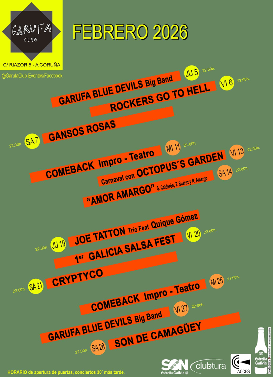 cartel coa programación 