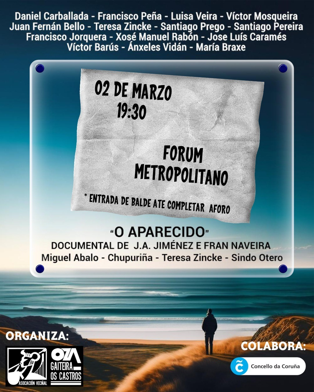 Cartel do evento
