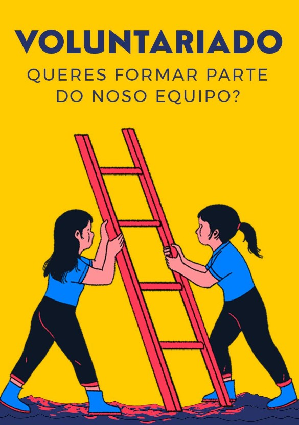 ilustración para o voluntariado en Imaxinaria