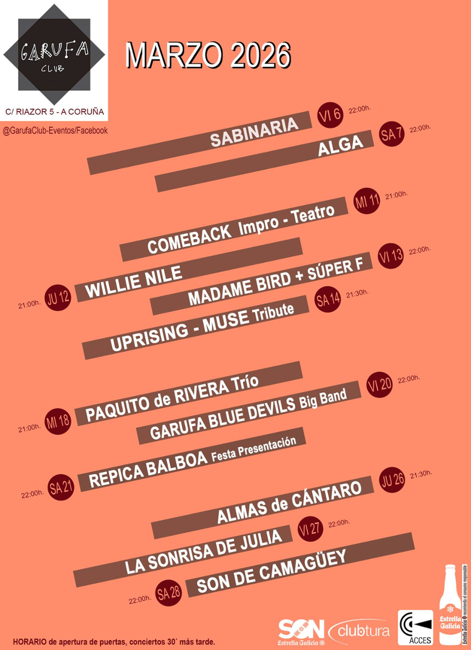 cartel coa programación 