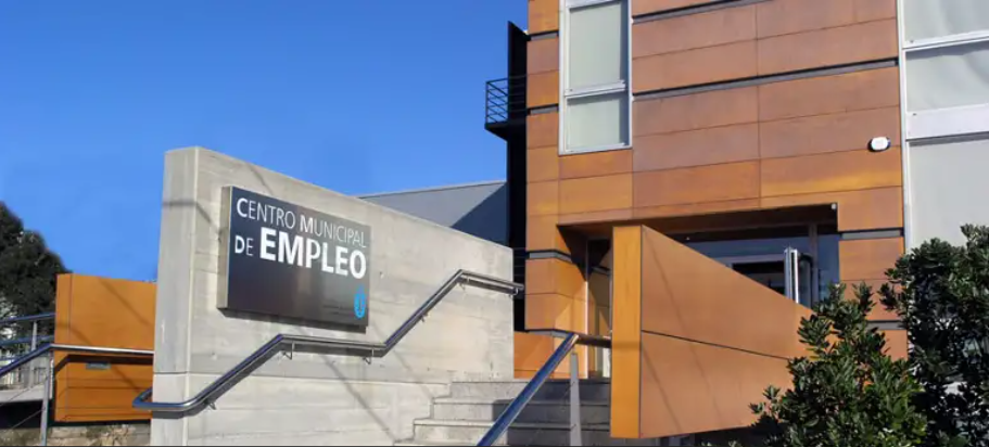 Fotografía do Centro Municipal de Emprego.