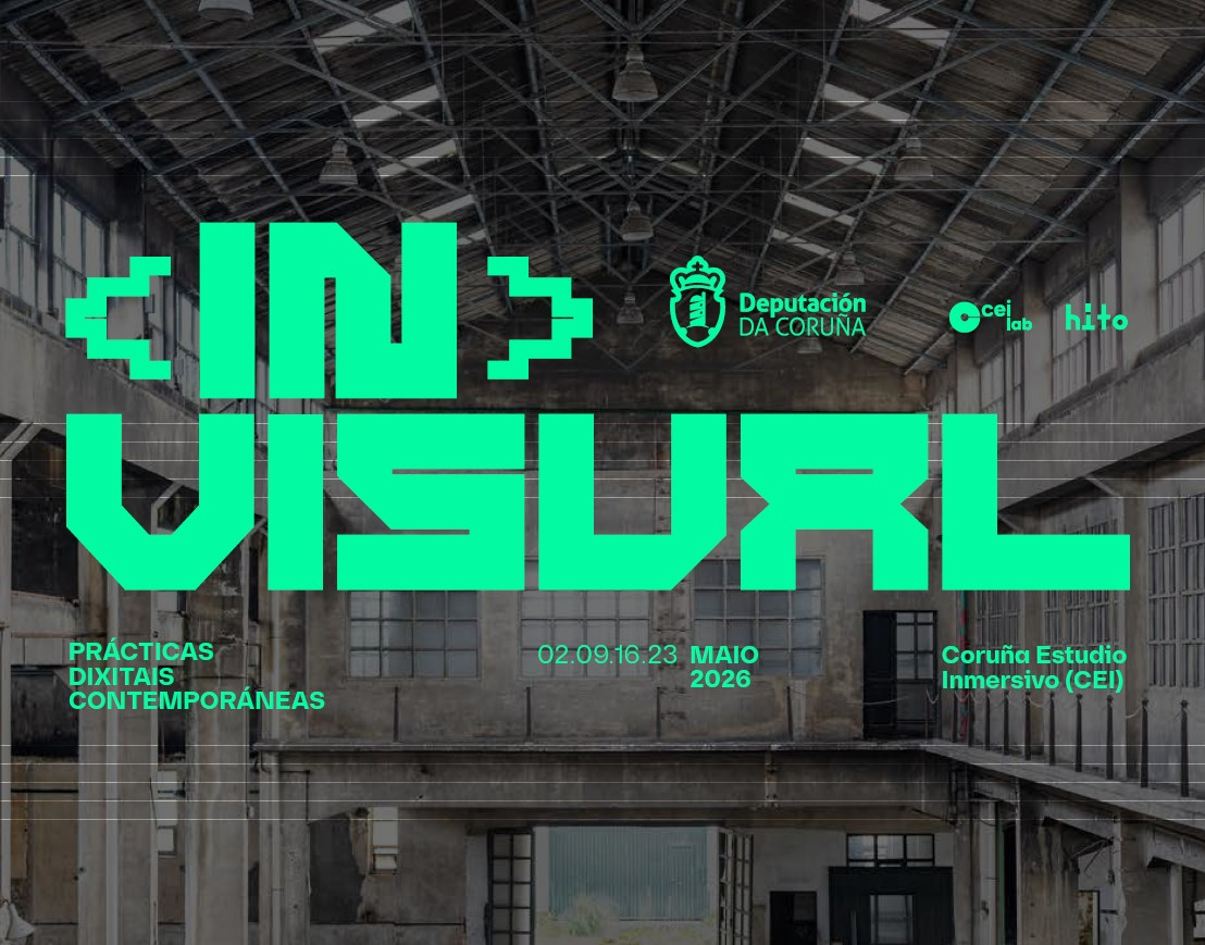 Imaxe co nome do evento sobre foto de Coruña Estudio Inmersivo (CEI).